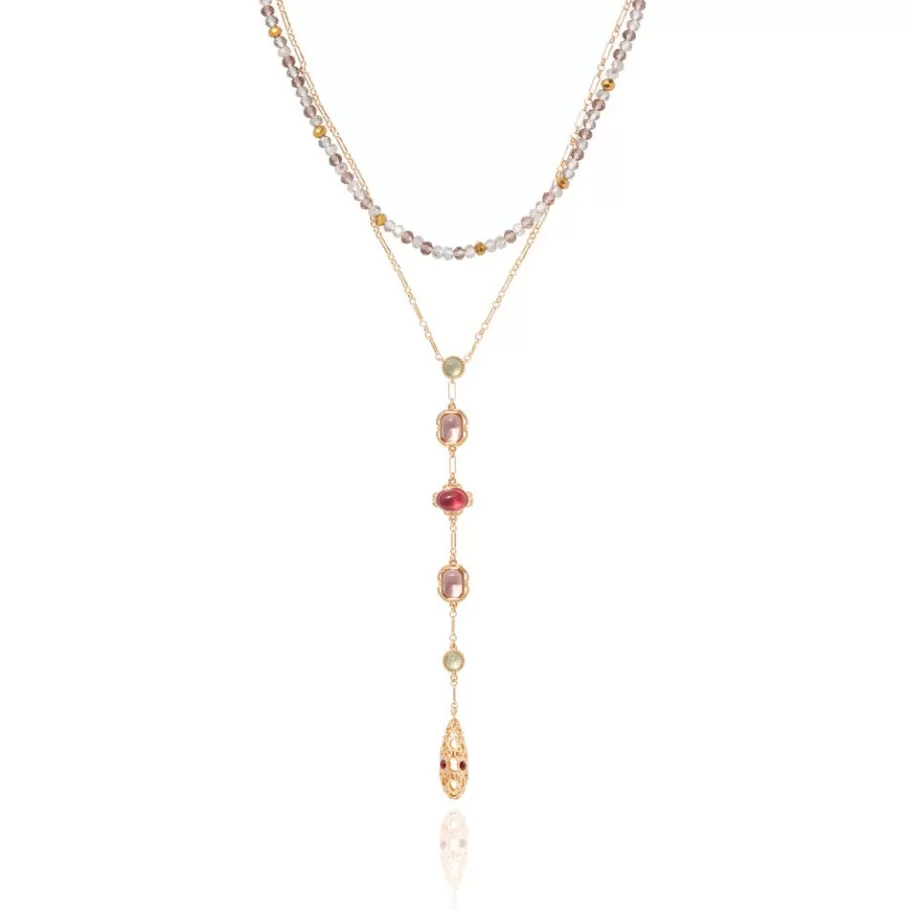 The Met Store Necklaces*Cascading Gems Y-Necklace