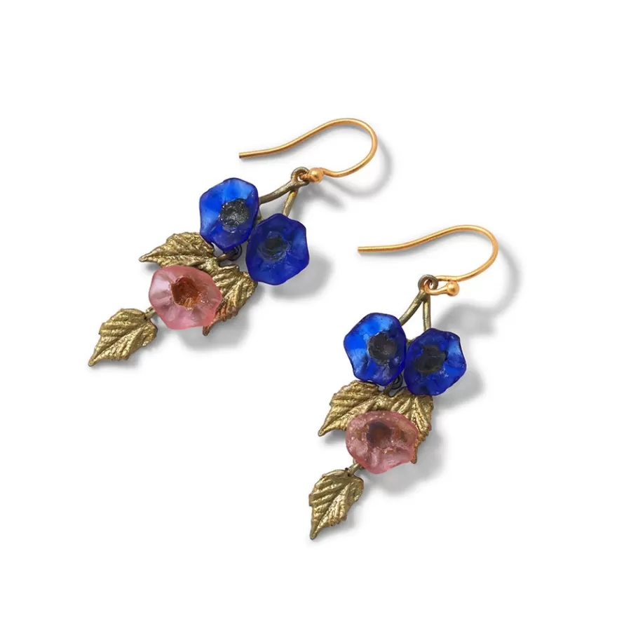 The Met Store Earrings*Morning Glories Drop Earrings