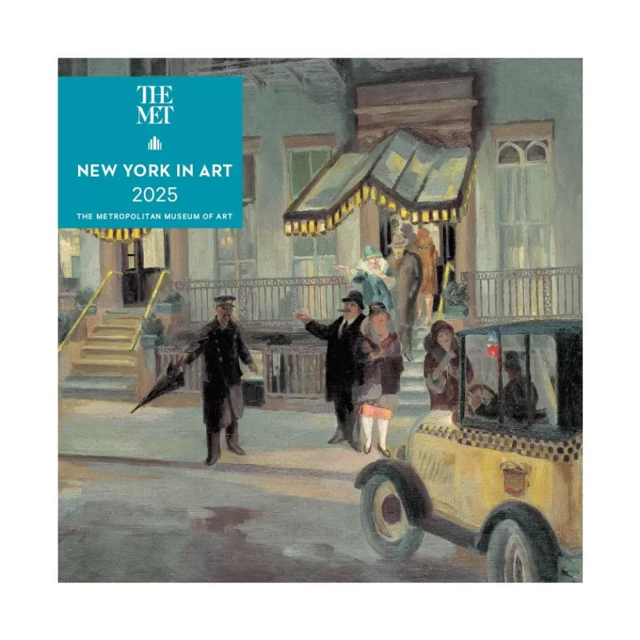 The Met Store Calendars*New York in Art Mini Wall Calendar 2025
