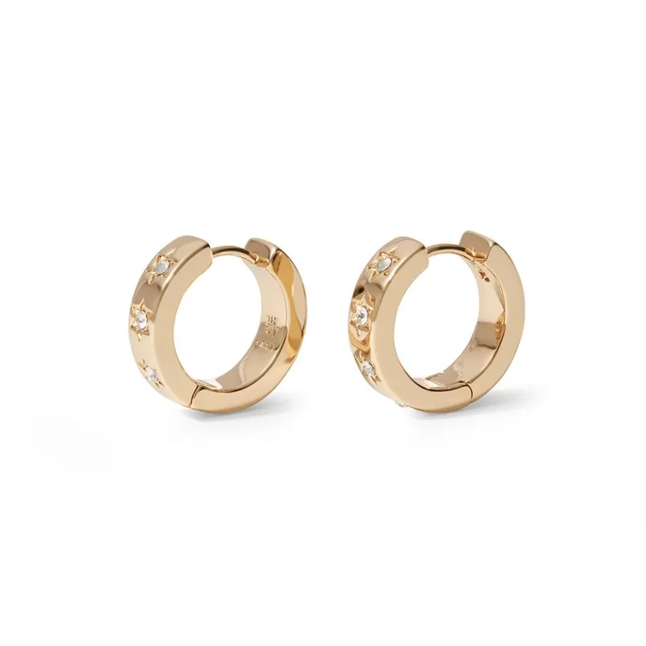 The Met Store Earrings*Star Huggie Earrings
