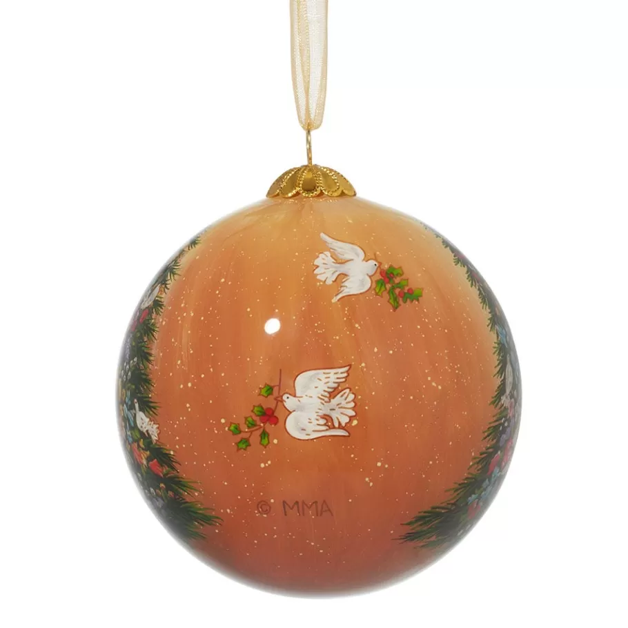 The Met Store Ornaments*Tait-Henson Bower of Beauty Hand-Painted Glass Ornament